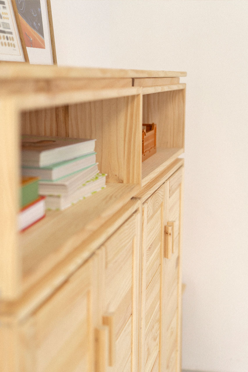 Imagen de ambiente 6 para:Armario recibidor con 2 huecos superiores 